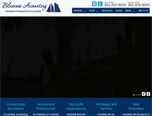 Tablet Screenshot of bluenoseaccounting.com